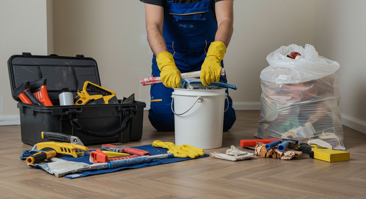 Professional Painting Cleanup