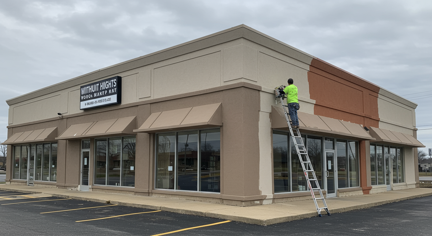 Before-and-After Exterior Painting of a Local Home